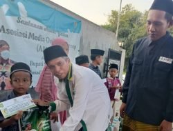 AMOS Gelar Santunan Anak Yatim, Bupati Fauzi Dorong Dilaksanakan Setiap Tahun