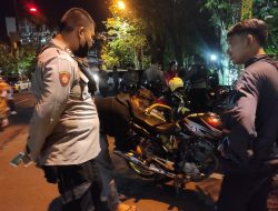 Malam Takbir di Bojonegoro, Puluhan Sepeda Motor Knalpot Brong Diamankan Polisi