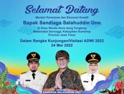 Hari Ini Menparekraf Resmikan Gedung UMKM Halal di Sumenep