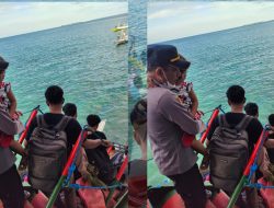 KMP Sabuk Nusantara Kandas, Polres Sumenep Terjunkan Personel Evakuasi Penumpang