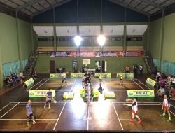 Relawan Puan Maharani Kabupaten Gresik adakan kejuaraan Bulutangkis Giri Krida Open Piala Puan Maharani