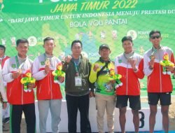 Tim Bola Voli Pasir Putra Sumbang Medali Perunggu di Porprov Jatim VII