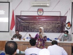 Sosialisasi Peraturan Komisi Pemilihan Umum (PKPU) Nomor 4 Tahun 2022