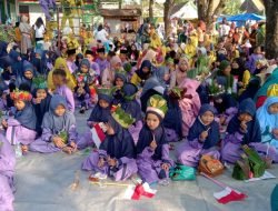 Peringati Tahun Baru Islam 1444 H Forum Komunikasi TPQ dan Madin Desa Babad Gelar Pawai Ta’aruf