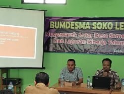 Tingkatkan Akuntabilitas Laporan Keuangan BUMDESMA, Pengurus BUMDESMA Soko Lestari Adakan Musyawarah Pertanggungjawaban Semester 1