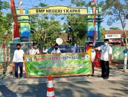 Ratusan Siswa/i SMPN 1 Kapas ikuti Pawai Ta’aruf