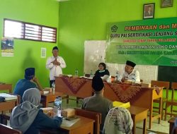 Pembinaan Guru PAI SD, SMP dan SMA oleh Kakankemenag Tuban