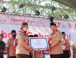 Jambore Cabang Bojonegoro dibuka Secara Resmi