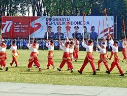 Inilah Gebyar Kemerdekaan RI Ke 77 di SMP 1 Kapas