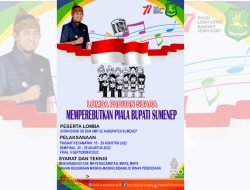 Perebutkan Piala Bupati, Disdik Sumenep Gelar Lomba Paduan Suara dalam Rangka HUT RI ke 77