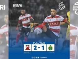 Liga 1 BRI, Madura United Menang 2-1 Atas Persikabo 1973