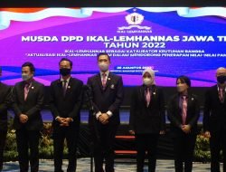 Rachmat-Nuning Pimpin DPD IKAL-Lemhanas Jatim Periode 2022-2027