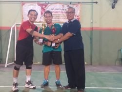 Pasangan Kepala Dinas Pendidikan (Drs.Nur Sujito,MM) menjuarai Turnamen Tenis PERKASA CUP 2022 bersamaan HAORNAS
