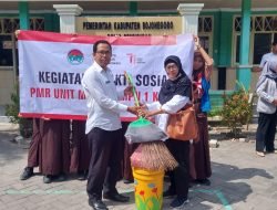 Peringati Hari PMI Ke 77, Pengurus PMR Unit Madya SMPN 1 Kapas Adakan Bhakti Sosial