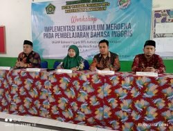 MGMP Bahasa Inggris MTs  Lamongan Selenggarakan Workshop IKM
