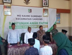 Kahmi Sumenep Lakukan Pengobatan Gratis dan Santuanan Anak Yatim