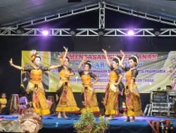 Seni Tari Nyi Lanjar Maibit dan Jaranan Sekar Budoyo Guncang Lanjar Maibit
