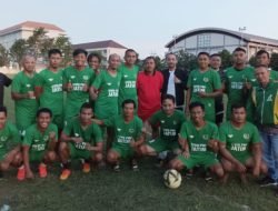 Tim Sepakbola SIWO PWI Jatim Matangkan Persiapan Jelang Porwanas 2022