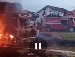 Polisi Periksa Enam Orang Soal Pembakaran Truk di Pamekasan