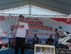 Meriahnya Mlaku Bareng Pemerintah Desa Ngadirejo Bersama Forkopimca Rengel