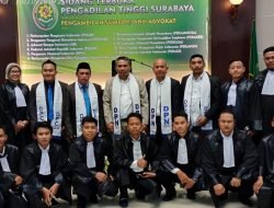 25 Advokat Muda Disumpah, Ketua Peradi Madura Raya Harap Jadi Pejuang Kebenaran dan Keadilan