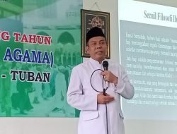 Kakankemenag Tuban Berikan Materi Bimbingan Manasik Haji Sepanjang Tahun di KBIHU Al-Wustho
