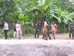 Kompak, Jajaran Forkopimda Tinjau Sasaran TMMD 115 Bojonegoro