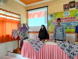 Bimtek KHA, SRA, Dan Disiplin Positip Menuju Standarisasi Nasional SRA MTsN 1 Tuban