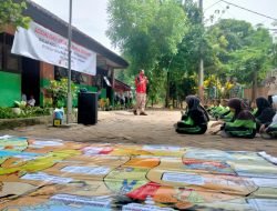 Bersama PMI dan TAGANA, Satgas TMMD 115 Kodim Bojonegoro Sosialisasikan Sekolah Siaga Bencana