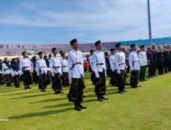 MTsN 1 Tuban Suguhkan Tari Kolosal Pada Upacara Peringatan Hari Santri 2022