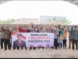 Petani di Tuban Deklarasi Prabowo Presiden