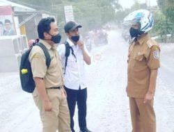 Camat Soko Monev Pengerjaan Proyek Peningkatan Jalan Soko -Simo