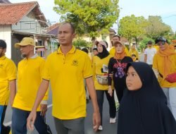 Dorong Pecahkan Rekor MURI, Ribuan Warga Ikuti Jalan Sehat Golkar di Sumenep