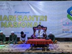 HSN 2022; Pondok Pesantren Mathali’ul Anwar Gelar Orasi Kesantrian