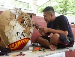 Yayasan Reyog Ponorogo Gandeng Pertamina Gelar Lomba Lukis Barongan