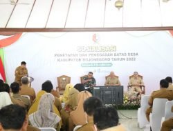 Pemkab Bojonegoro Sosialisasi Penetapan Batas Desa, Percepat Pembangunan