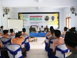 Gelar Sarasehan Media, Dr. H. Nurul Hadi Harap Lahirkan Penulis Profesional