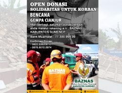 Peduli Gempa Cianjur, Baznas Sumenep Galang Donasi