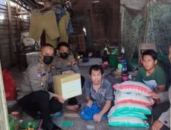 Polres Bojonegoro Polda Jatim Salurkan Bansos Kepada Warga Dalam Kondisi Keterbatasan Fisik