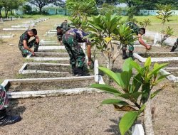 Sambut HJT dan HUT ke- 74 Kodam V Brawijaya, Kodim Bojonegoro gelar Karya Bakti
