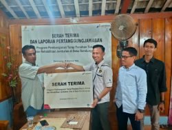 PEPC Serah Terimakan Program Pembangunan TPT dan Rehab Jembatan di Desa Bandungrejo