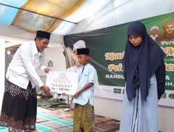 Melalui Program SANGO, ARK dan NU Lenteng Barat Gelar Aksi Sosial Pendidikan