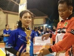 Dela Puspita Sari Dinobatkan Sebagai Pemain Voli Terbaik