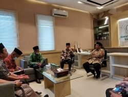 Pengurus BAZNASSilaturahim ke Kemenag Tuban