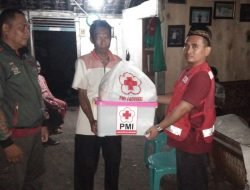 PMI Kabupaten Bojonegoro Distribusikan Bantuan kepada Korban Angin Puting Beliung Desa Butoh