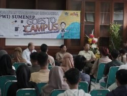 PWI Sumenep Beri Pelatihan Jurnalistik pada Mahasiswa di Uniba Madura