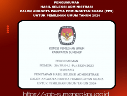 KPU Sumenep Bakal Lakukan Tes Tulis Calon PPS Pemilu 2024, Berikut Tatacara dan Materinya