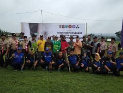 Kwaran Pramuka Soko , Pemerintah Desa Prambontergayang dan TAGANA Tanam 2000 Pohon