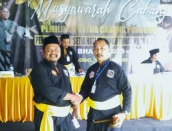 Langen Triono Kembali Terpilih Sebagai Ketua Persaudaraan Setia Hati Winongo Cabang Ponorogo