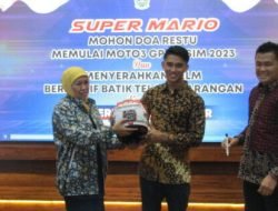 Sebelum Terbang ke Spanyol, Mario Suryo Aji Pamitan ke Gubernur Jatim